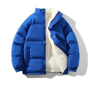 Winterjas Sherpa Voering Blauw
